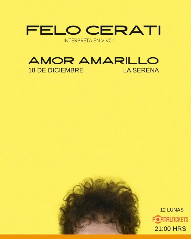 Felo Cerati: Amor Amarillo en Vivo