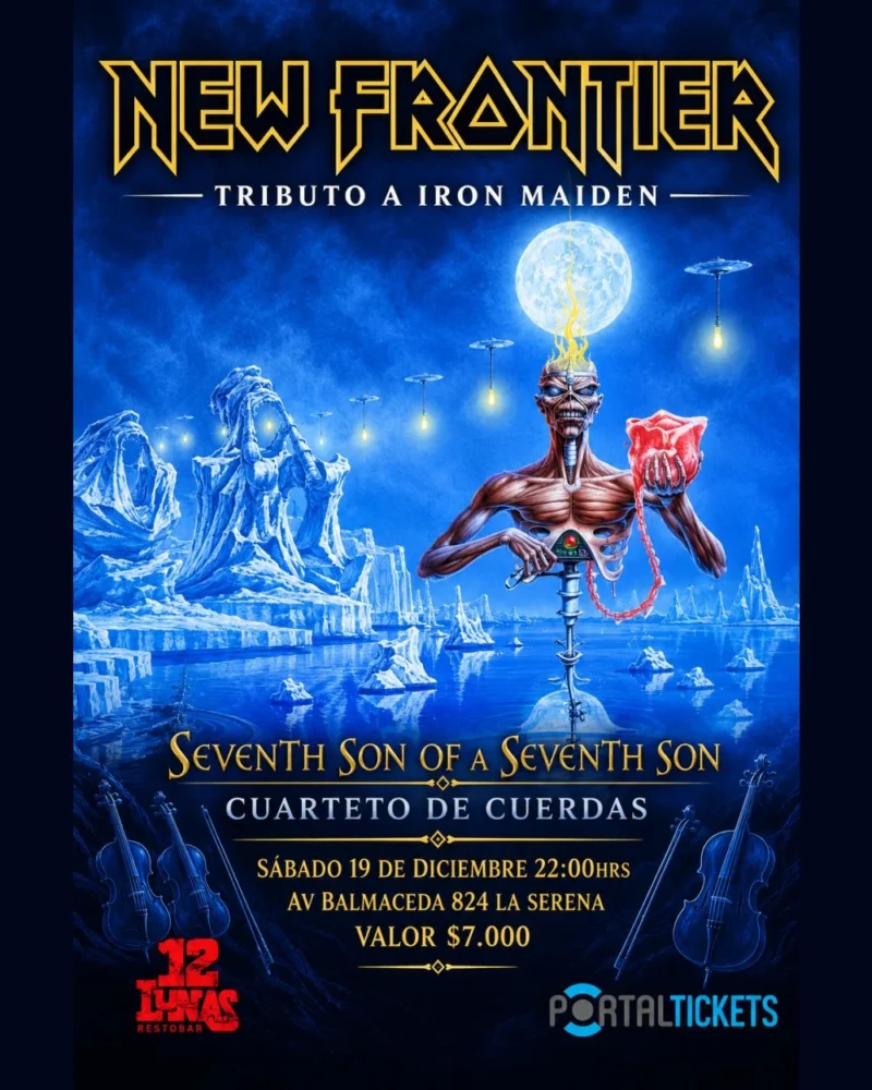 New Frontier Tributo Iron Maiden + Cuarteto de Cuerdas