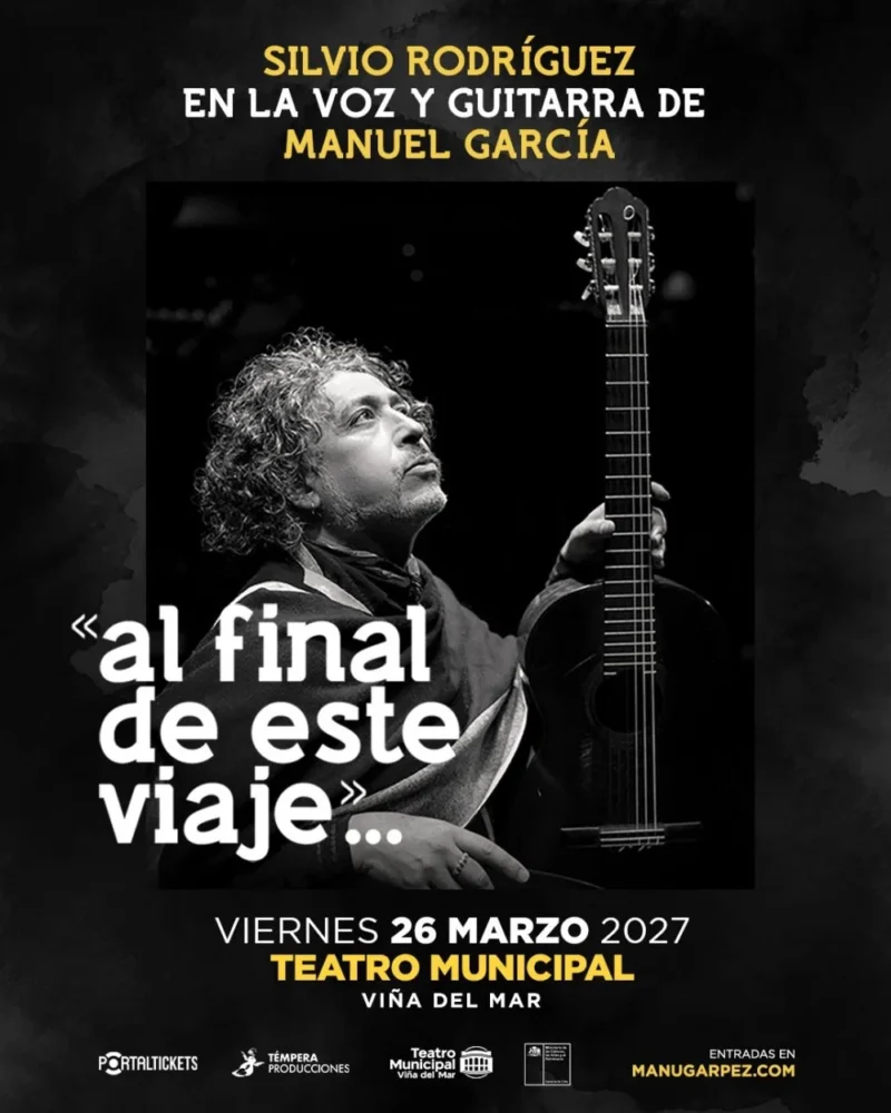 Silvio Rodríguez en la Voz y Guitarra de Manuel García: «Al Final de Este Viaje»…