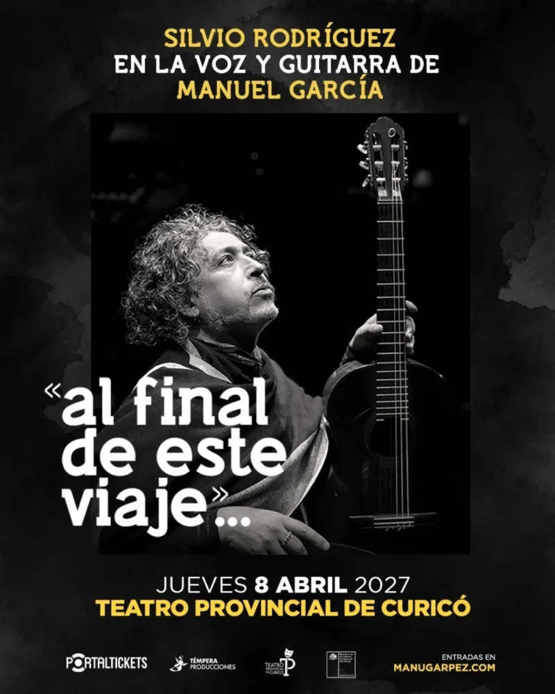 Silvio Rodríguez en la Voz y Guitarra de Manuel García: «Al Final de Este Viaje»…