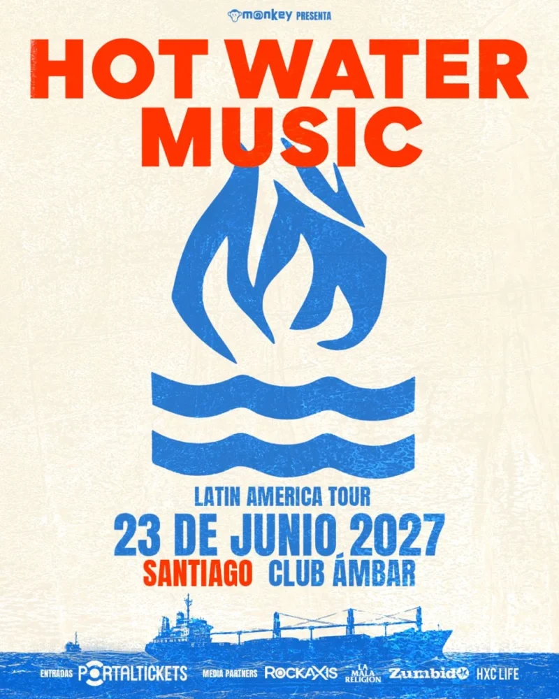 Hot Water Music en Chile