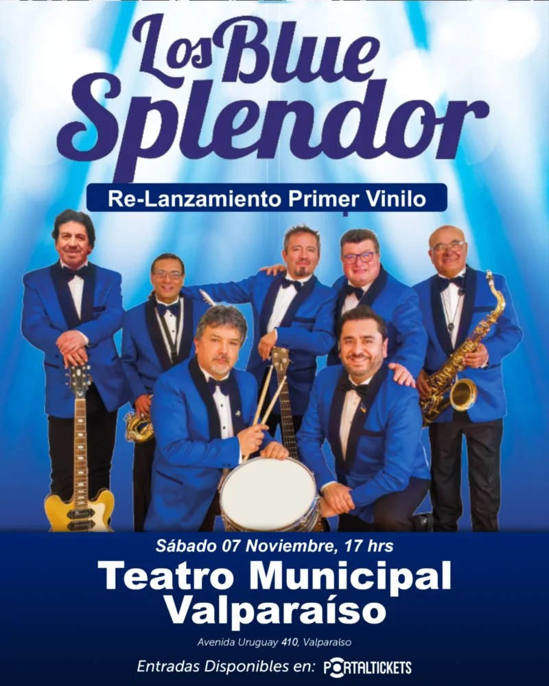 Los Blue Splendor: Re-Lanzamiento Primer Vinilo