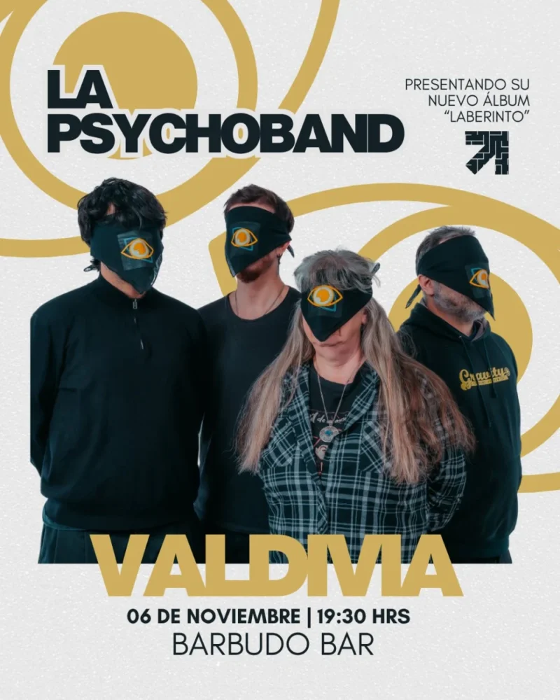 La Psychoband Presenta Nuevo Álbum Laberinto