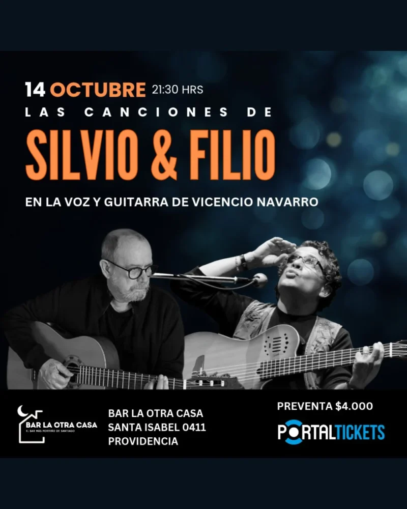 Canciones de Silvio & Filio por Vicencio Navarro