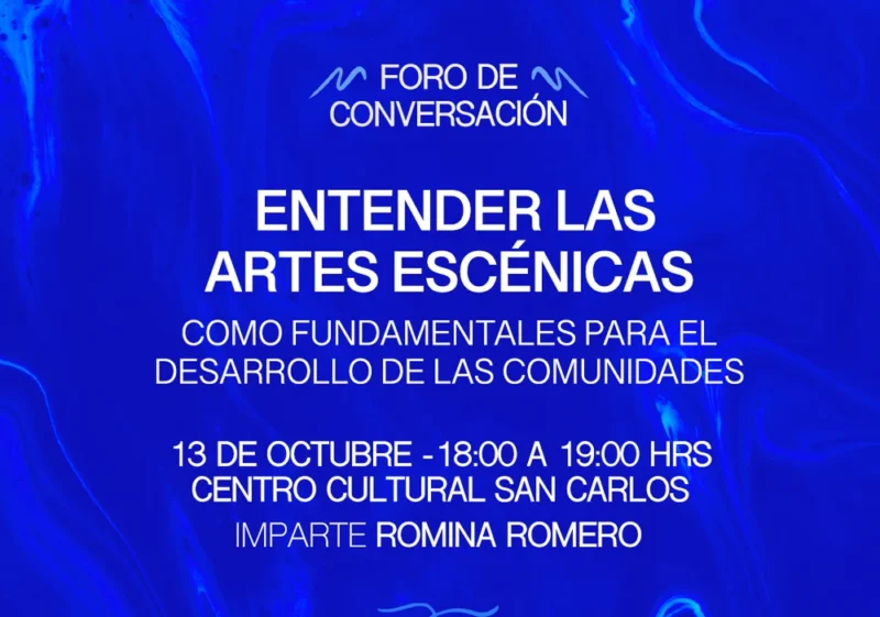 Foro: Entender las artes escénicas como fundamentales para el desarrollo de las comunidades | Festival Ñuble en Movimiento 2026