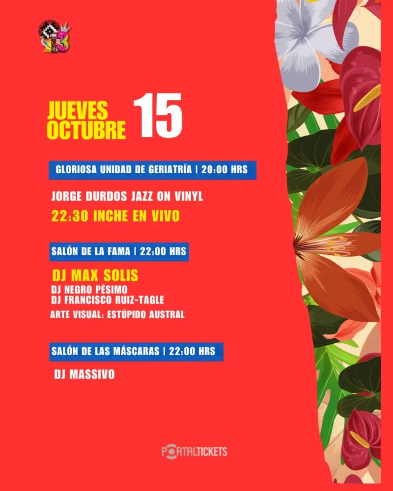 Jueves 15 de Oct