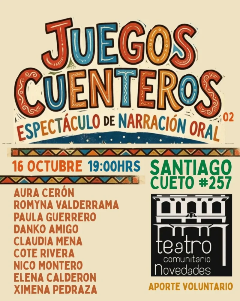 Noche de Cuentos: Juegos Cuenteros