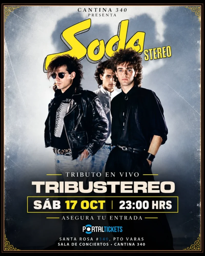 Tributo A Soda Stereo Cantina 340, Puerto Varas