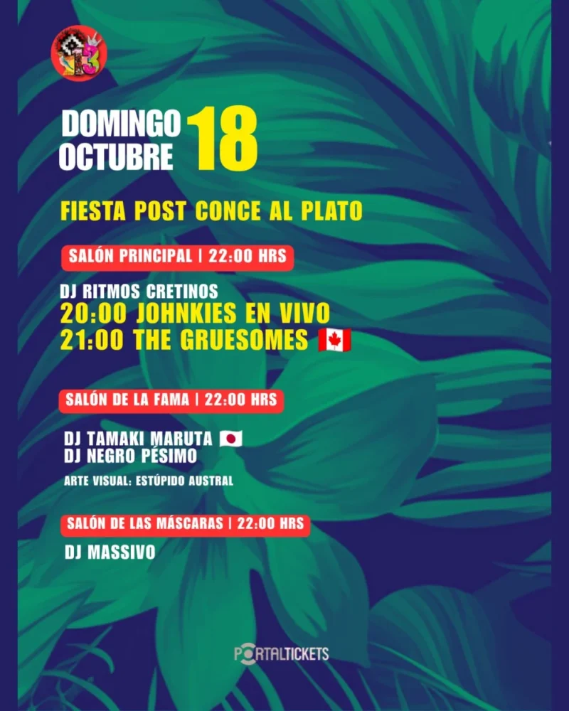 Domingo 18 de Oct