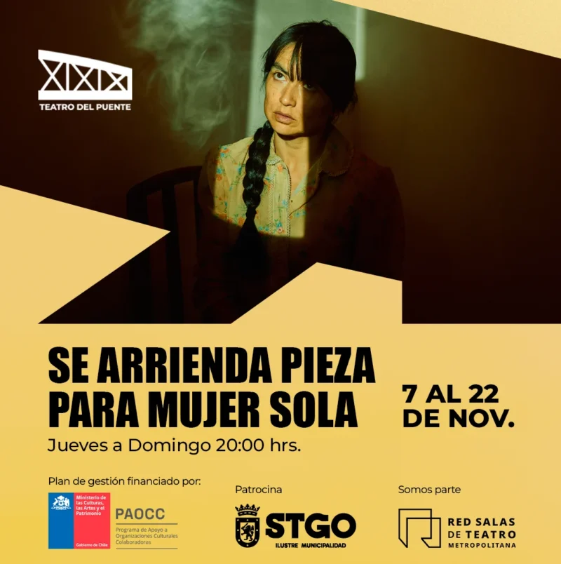 Se arrienda pieza para mujer sola