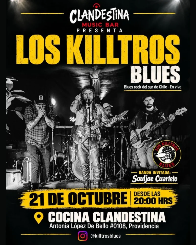 Los Killtros Blues + Souljae Cuarteto