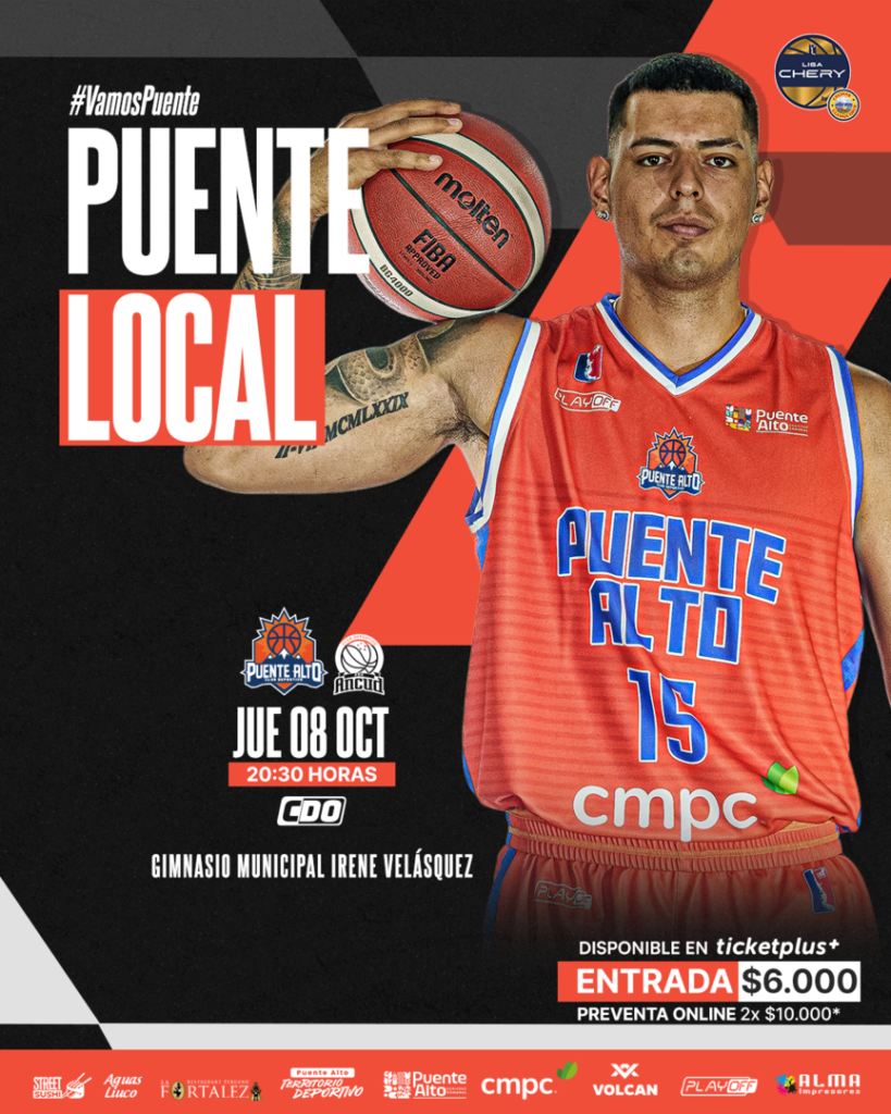 M. Puente Alto vs ABA Ancud – LNB – Liga CHERY by Cecinas Llanquihue – Semana 4 – Big 8