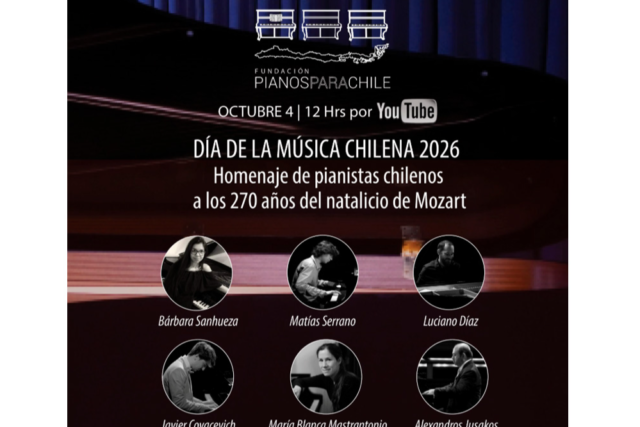 Día de la Música Chilena - Pianos para Chile