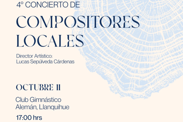 IV Concierto Compositores Locales en Llanquihue