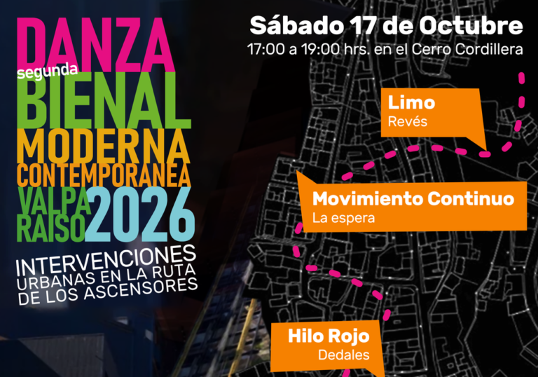 “Intervenciones urbanas en la Ruta de los Ascensores” en el Cerro Cordillera