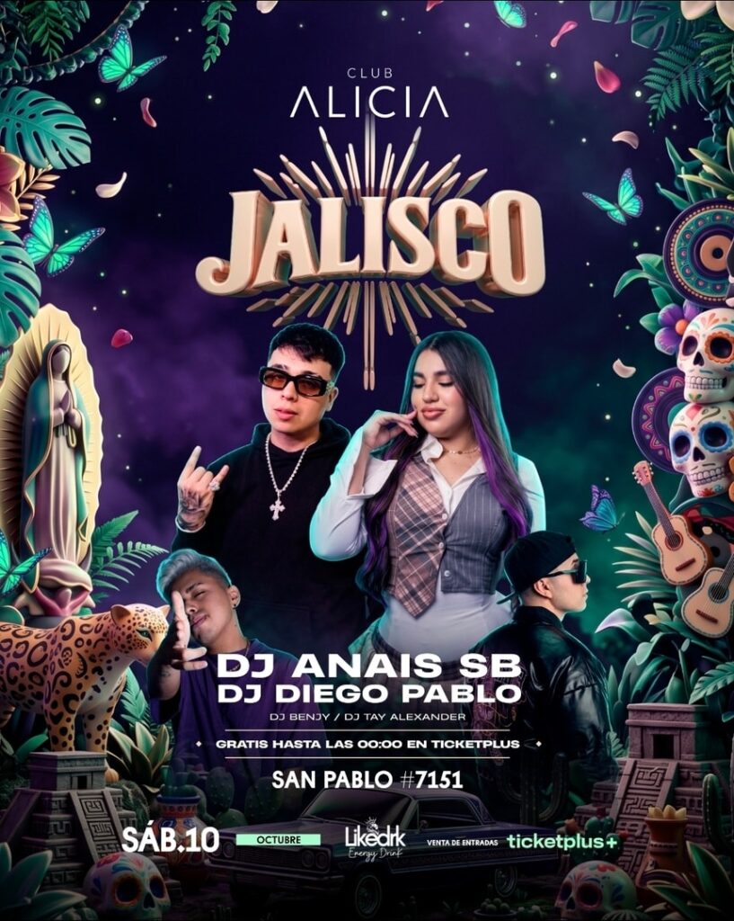 Anais Sb Ft Diego Pablo – Sábado 10 de Octubre-23;00