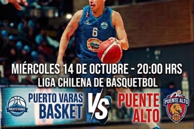 Puerto Varas Basket vs Mun Puente Alto – LNB – Liga Chery By Cecinas Llanquihue 2026