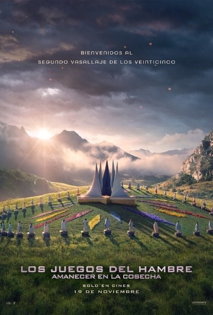 Afiche de Los Juegos del Hambre: Amanecer en la Cosecha