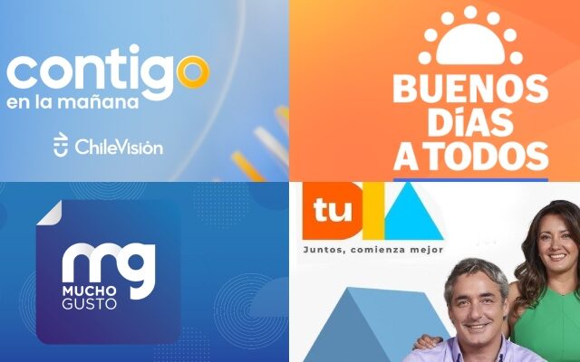 Rating matinal: Mega arrasa, Canal 13 vence a CHV y TVN queda último