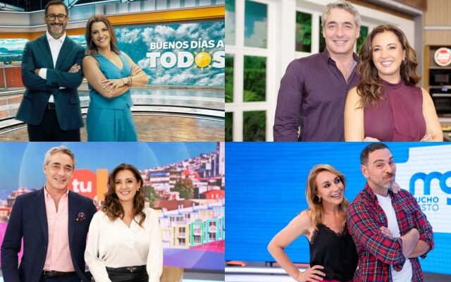 Mega sigue imbatible en la mañana y CHV le gana la pelea a Canal 13 por 7 mil personas