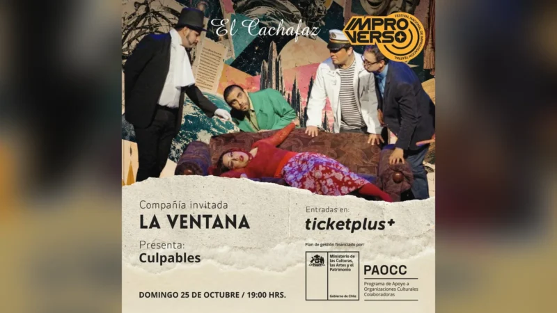 Festival de Impro -Culpables – Domingo 25 octubre 19hrs