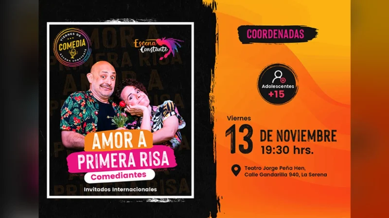 Amor a primera risa - Comediantes Internacionales