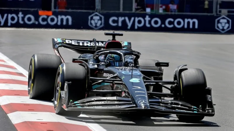 Russell gana el caótico GP de Bakú; Colapinto choca a Gasly y deja afuera a Alpine