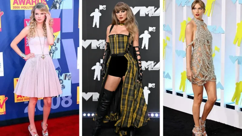 Taylor Swift deslumbra en los VMA 2026 con un vestido de Tamara Ralph