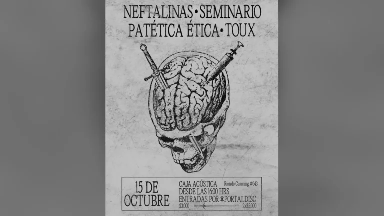Neftalinas + Patetica Etica + Seminario + Toux