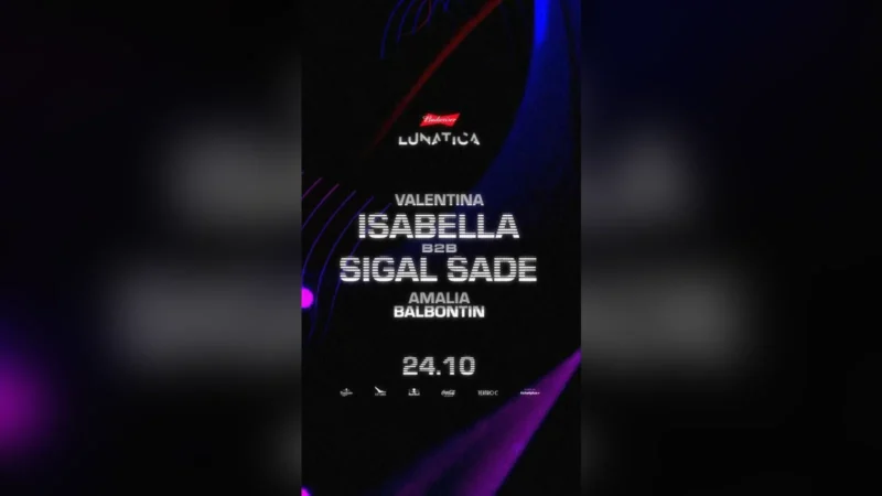 Lunatica Presenta: Isabella B2B Sigal Sade