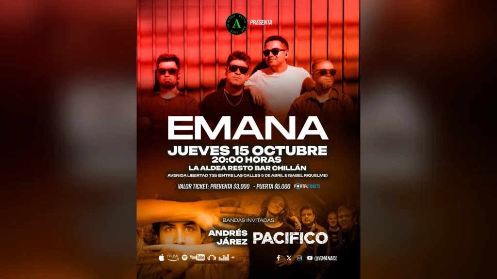 Material del evento: Emana 20 Años en Chillán