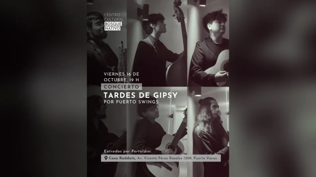 Material del evento: Tardes de Gypsy con Puerto Swing