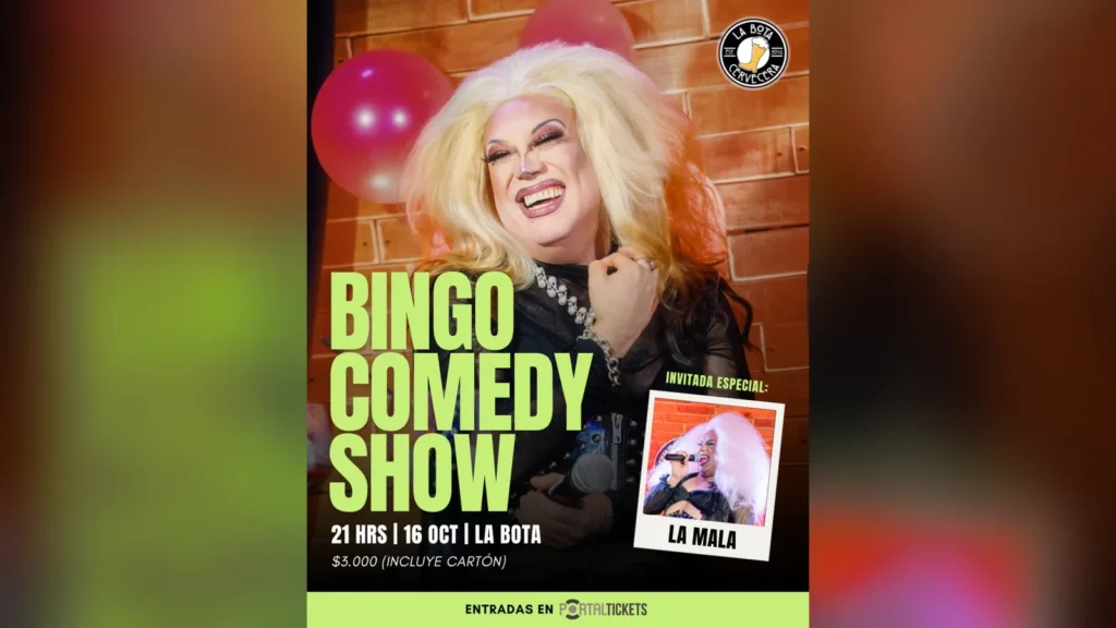 Material del evento: Bingo Comedy Show