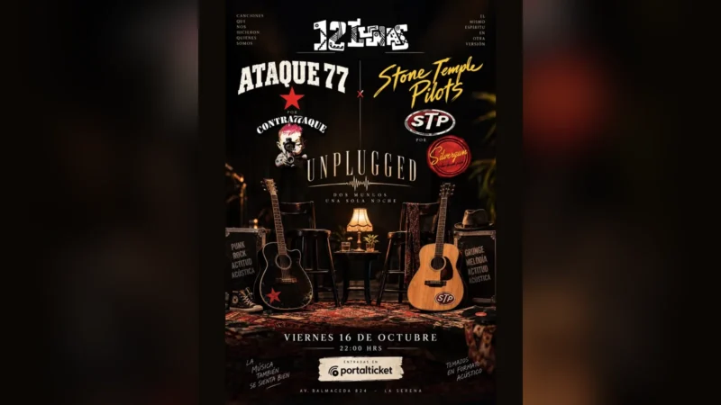 Tributo Attaque 77 + Stone Temple Pilots Unplugged