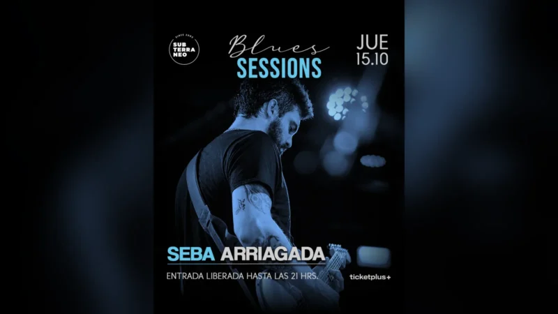 Blues Sessions: Sebastián Arriagada