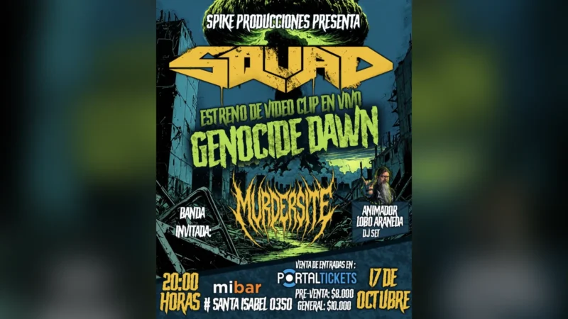 Squad: Lanzamiento Clip Genocide Down