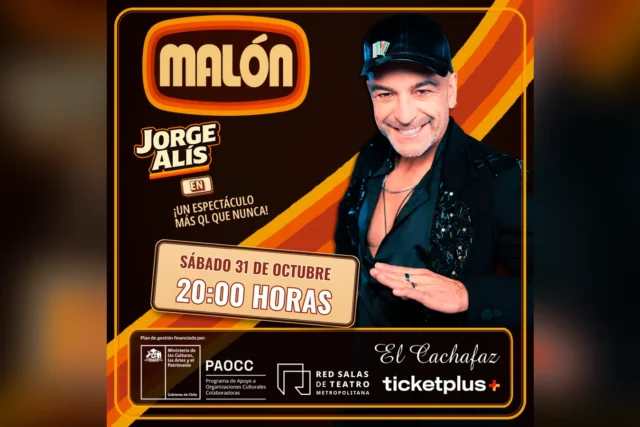Jorge Alís-MALON – Sábado 31 Octubre 20 hrs