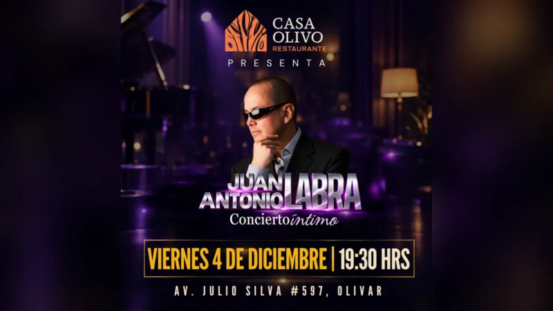 Juan Antonio Labra en vivo en Casa Olivo Restaurante