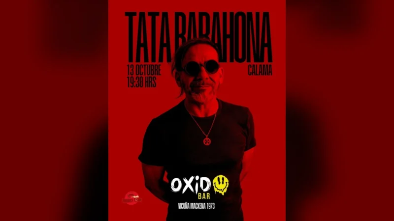 Tata Barahona en Calama