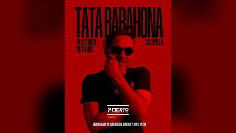 Tata Barahona en Puerto Lamar Tocopilla
