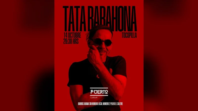 Tata Barahona en Puerto Lamar Tocopilla
