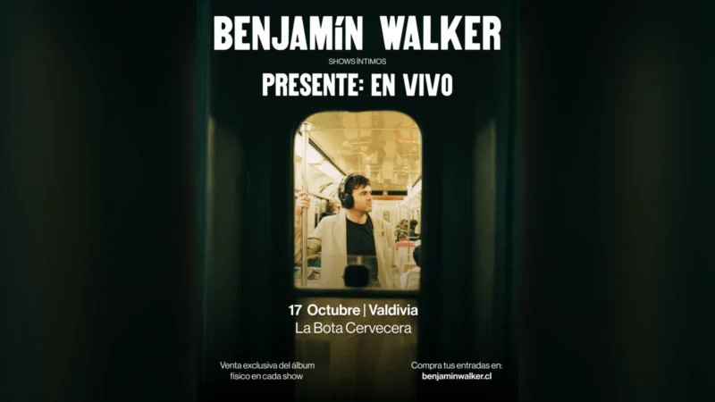 Benjamín Walker: Show Íntimo en Valdivia