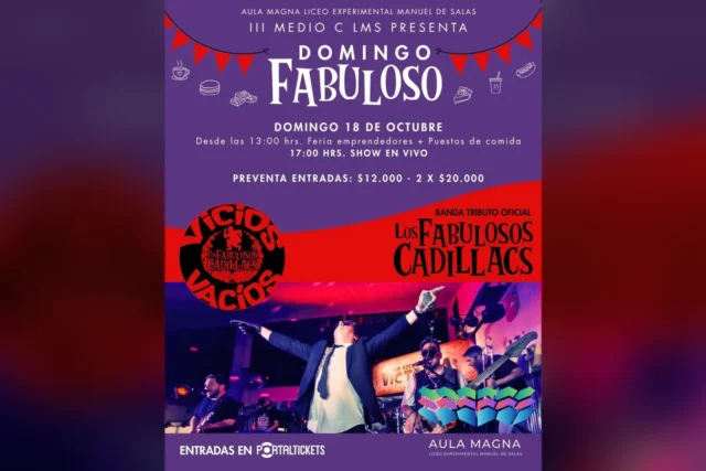 Domingo Fabuloso Presenta: Vicios Vacíos Banda Tributo Oficial Fabulosos Cadillacs