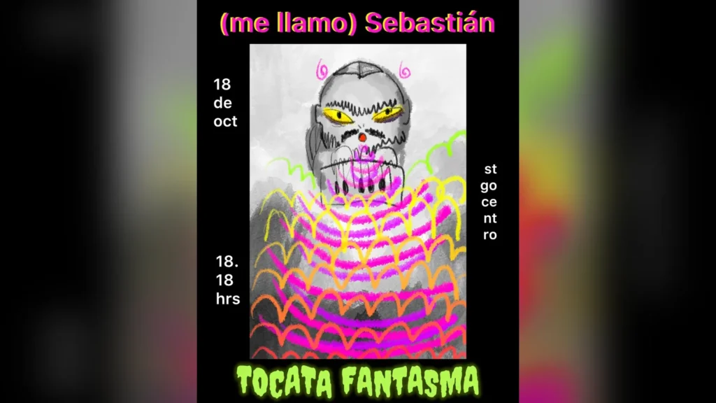 Material del evento: (Me Llamo) Sebastián – Tocata Fantasma en Santiago