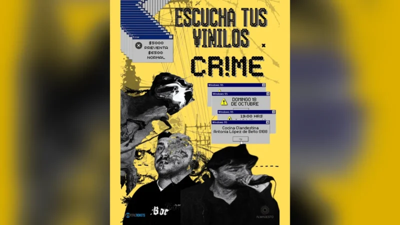 Cr!Me + Escucha Tus Vinilos