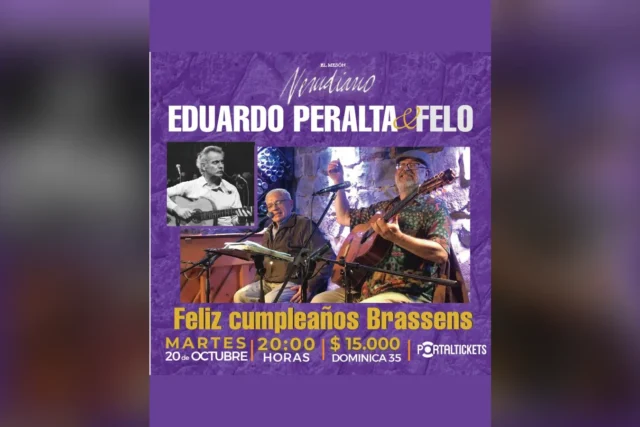 Eduardo Peralta + Felo Feliz Cumpleaños Brassens