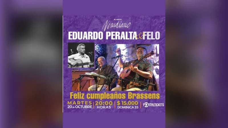 Eduardo Peralta + Felo Feliz Cumpleaños Brassens