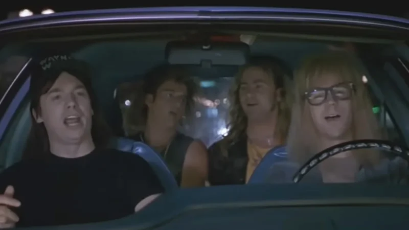 La escena de Wayne’s World que le dio una segunda vida a Bohemian Rhapsody