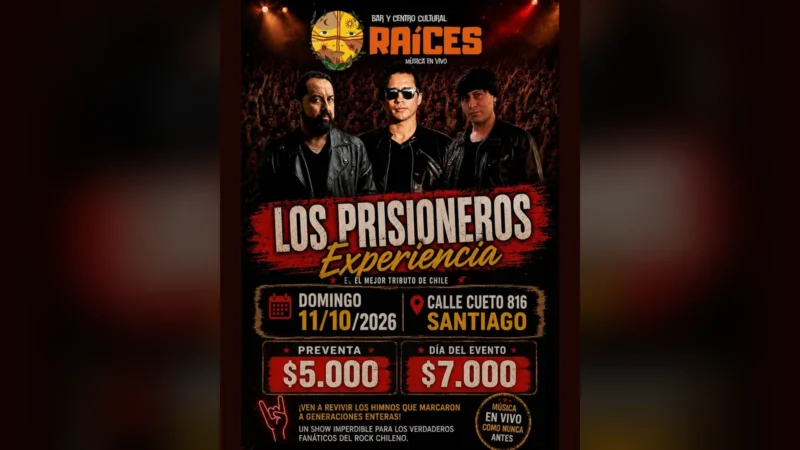 Tributo los Prisioneros en Raices Bar