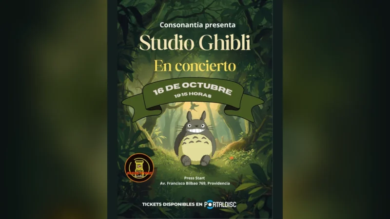 Studio Ghibli en Press Start V2